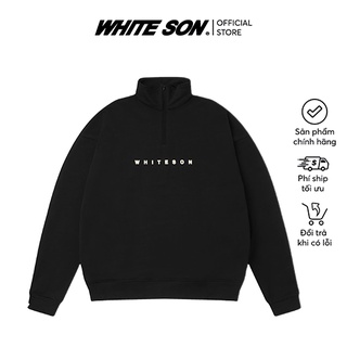 Sweater halfzip black