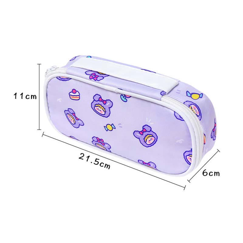 Túi đựng bút size lớn thiết kế họa tiết dễ thương sáng tạo