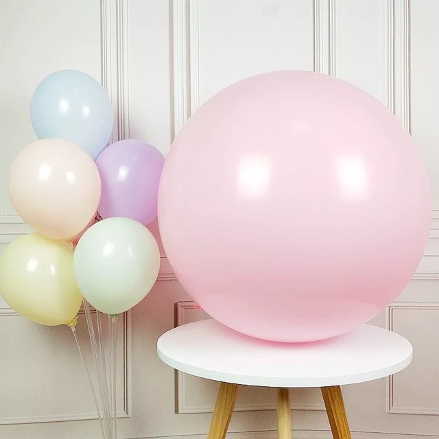 BONG BÓNG PASTEL SIÊU TO 36inch - PHỤ KIỆN SINH NHẬT