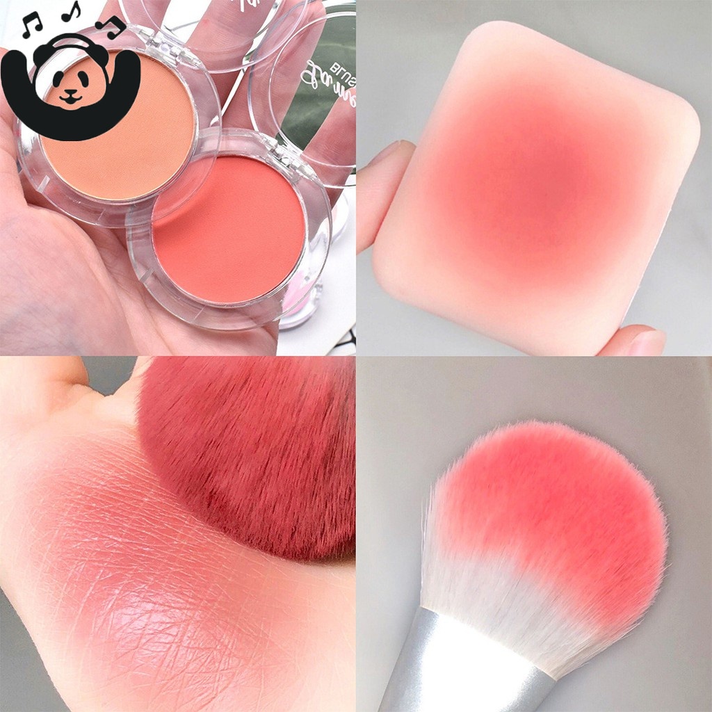 Bảng Phấn Má Hồng 6 Màu Kèm Gương Trang Điểm Kháng Nước Và Lâu Trôi