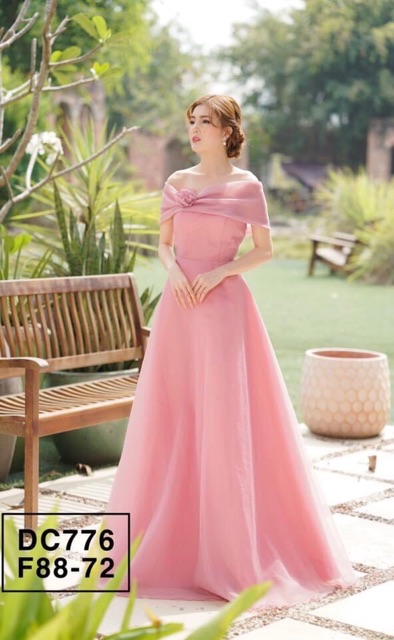 ẢNH VÀ VIDEO THẬT 10000%  Đầm bẹt vai đính hoa