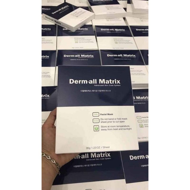 mặt nạ Derm all Matrix hộp 4 miếng