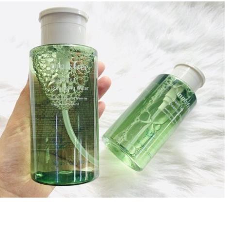 NƯỚC TẨY TRANG TRÀ XANH INNISFREE GREEN TEA CLEANSING WATER CHO DA DẦU, MỤN