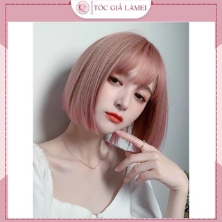 Tóc giả nữ cả đầu❤️FREESHIP❤️Tóc giả nữ nguyên đầu vic hồng cao cấp ms8212