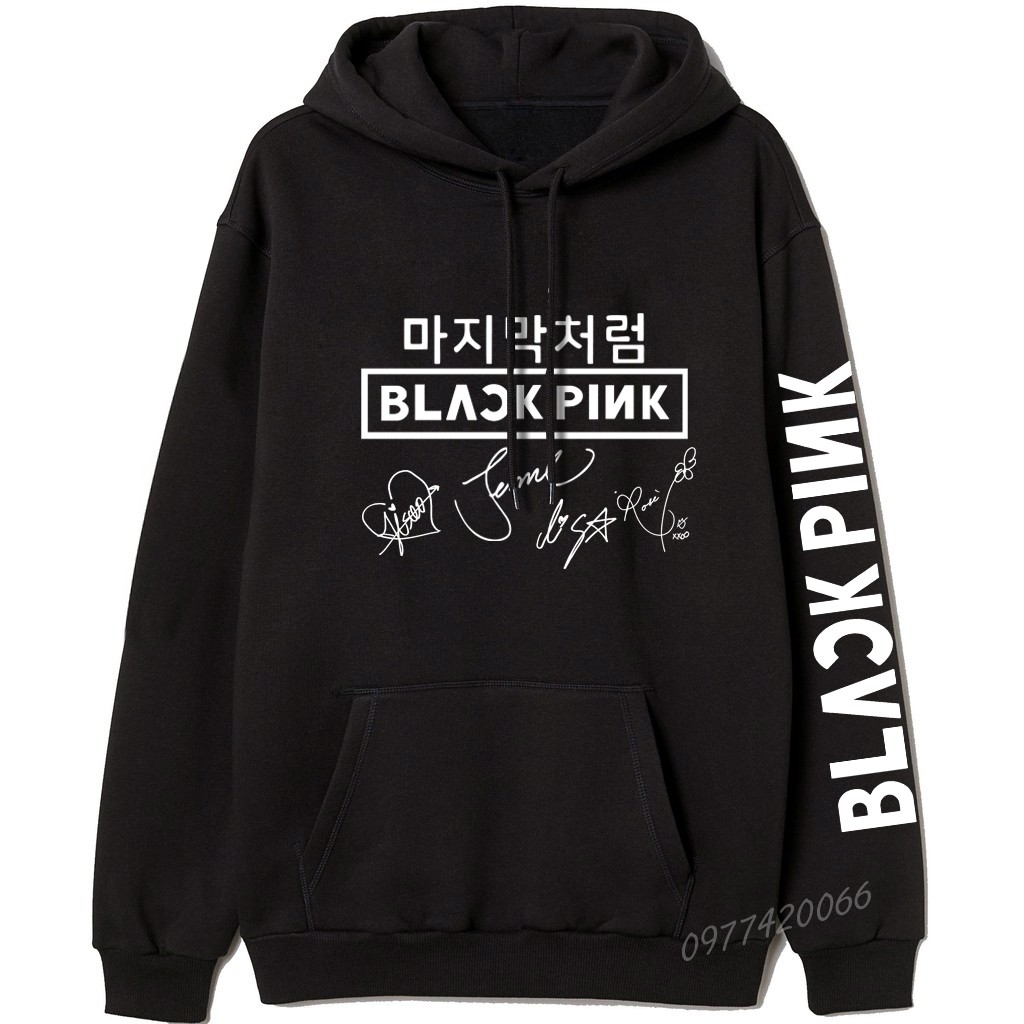 áo hoodie blackpink