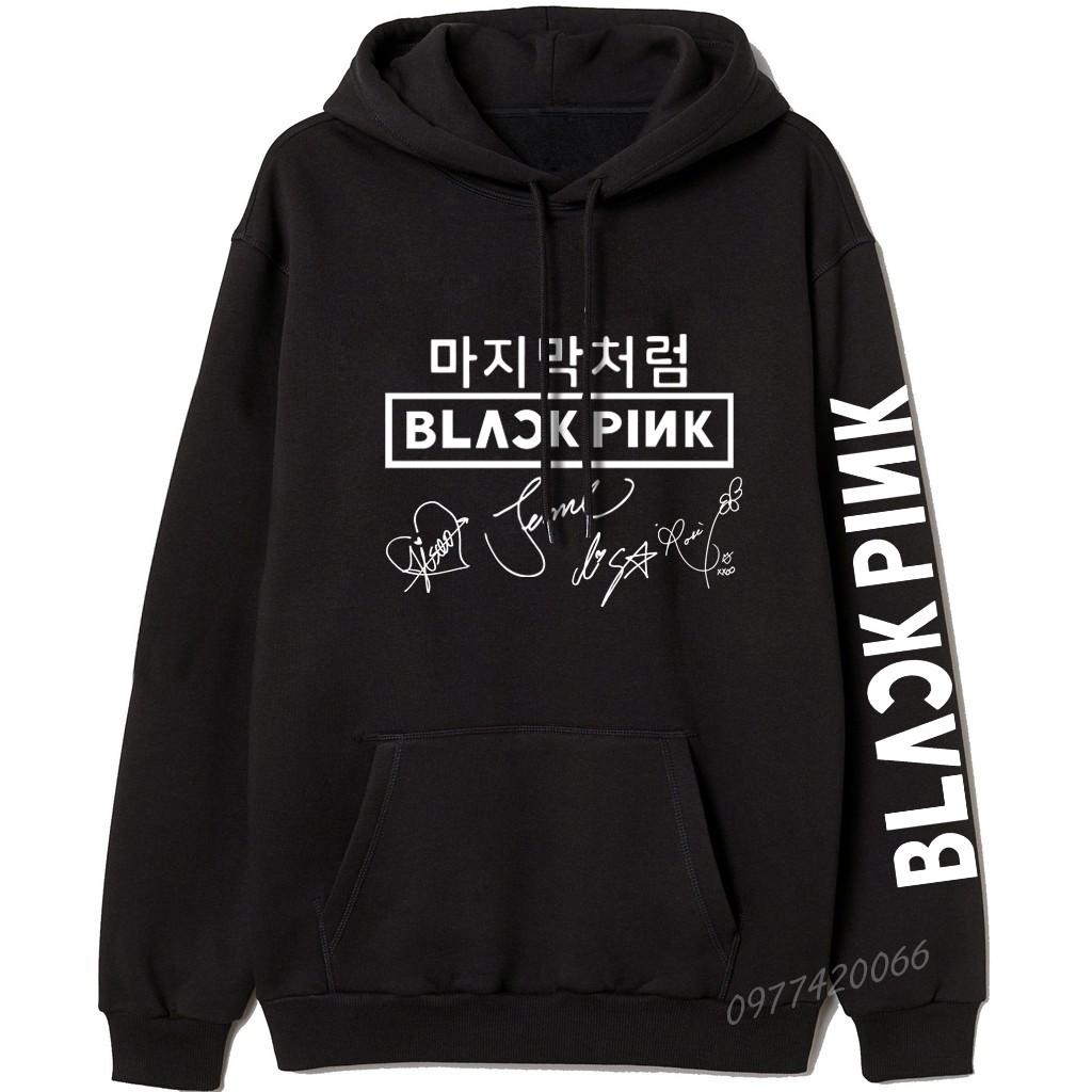 áo hoodie blackpink