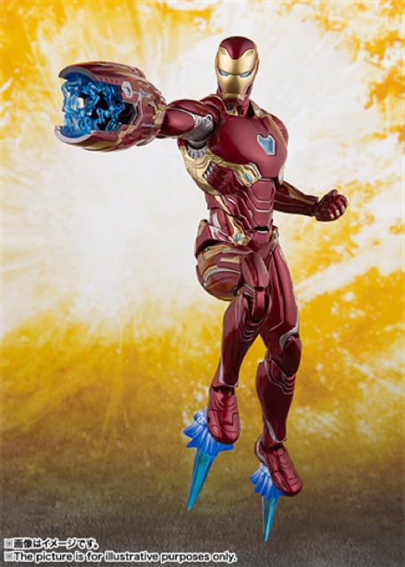 Mô hình iron man Infinity War mk50 SHF có ảnh thật