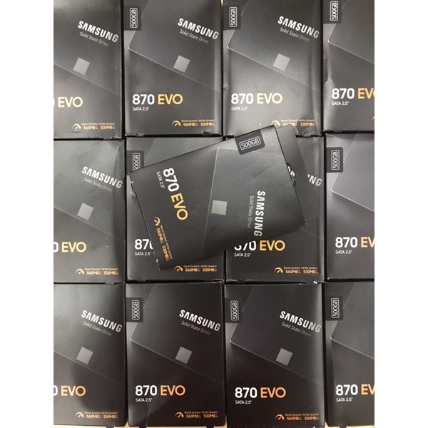 Ổ cứng SSD 500GB Samsung 870 EVO (MZ-77E500BW)