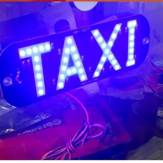 Đèn led Taxi gắn kính