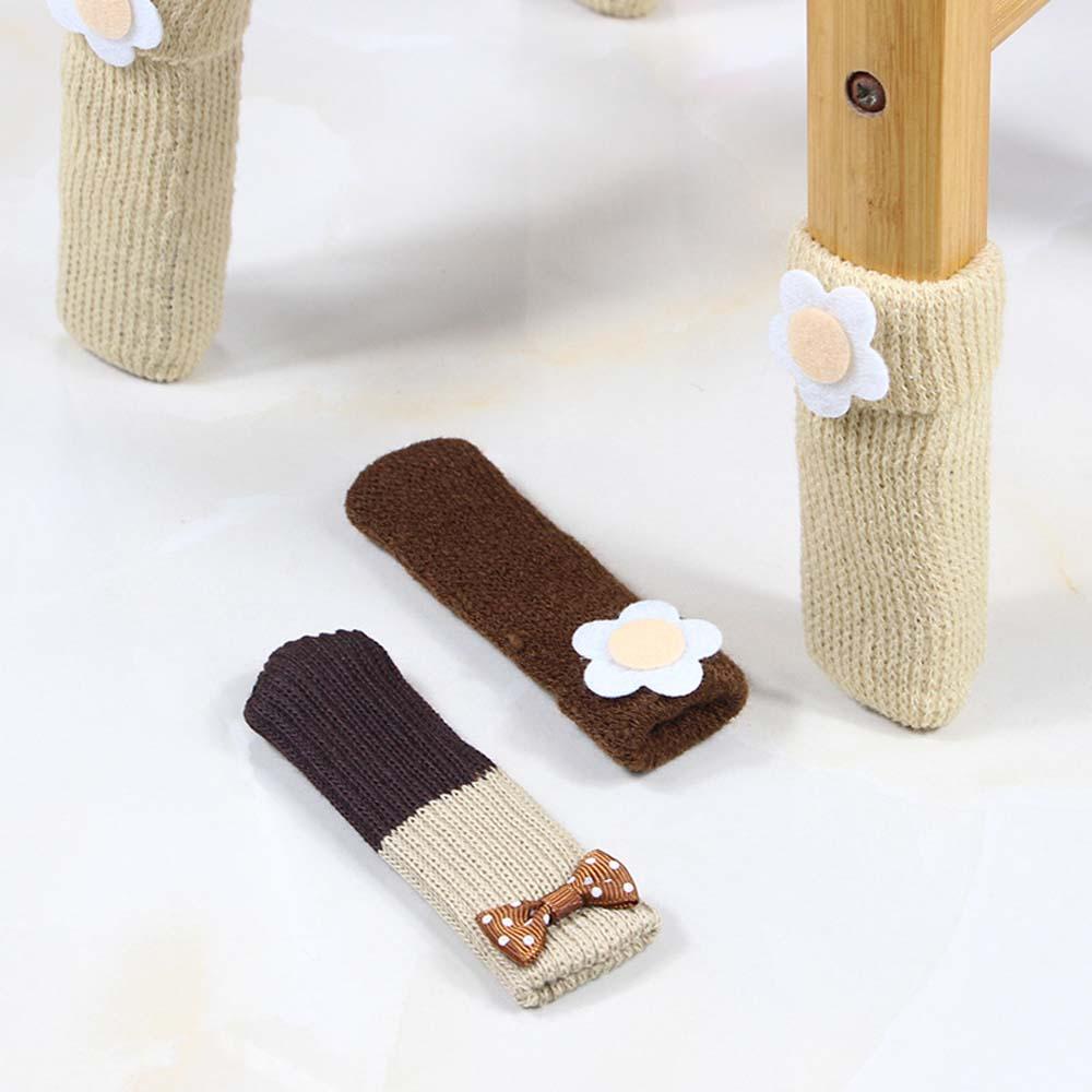 HARRIETT Vỏ Bọc Chân Bàn Ghế Dệt Kim Giảm Tiếng Ồn Tiện Dụng