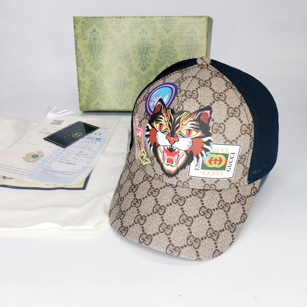 Nón kết gc Mũ lưỡi trai Gc thời trang thể thao nam nữ cao cấp mèo logo full box cực đẹp (Nón Thiết Kế)