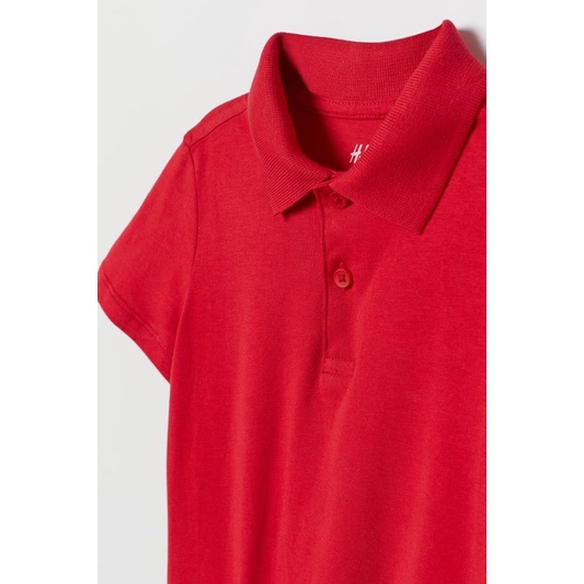 Áo polo bé lớn HM auth size 18m-14y