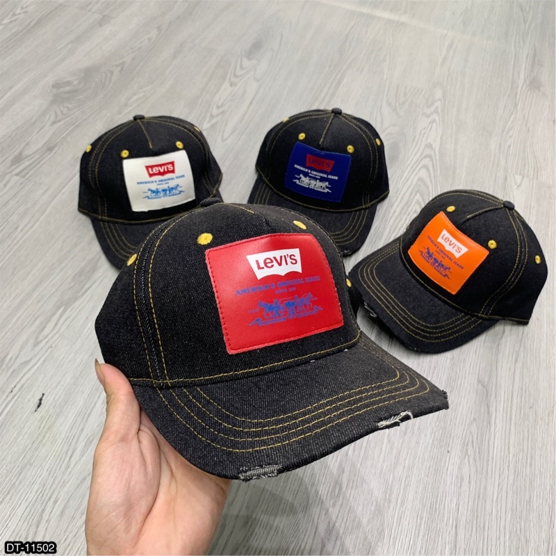 Mũ Lưỡi Trai Nam Nữ Levis - Nón Nam Chất Liệu Jean Bò From Chuẩn - MOUSE SHOP