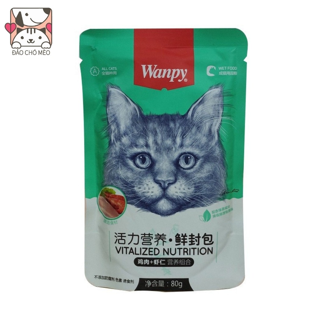 Pate Wanpy 80g Tổng Hợp 7 vị siêu HOT - Đảo Chó Mèo