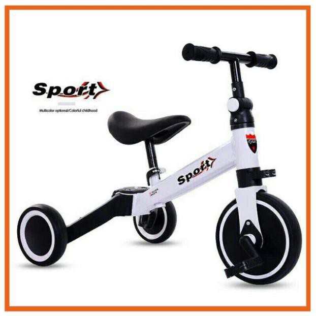 Xe đạp Sport, Xe thăng bằng cho bé 1-6 tuổi ( có thể điều chỉnh được cao thấp của yên xe)