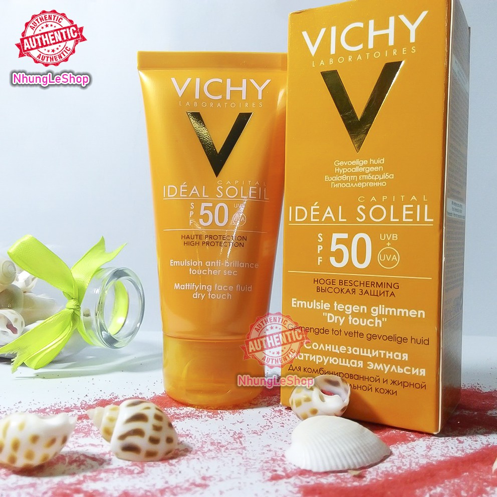 ⚡Chính hãng⚡ Kem chống nắng Vichy 50ml Indeal soleil SPF50+