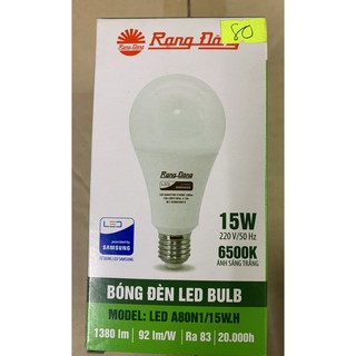 Bóng đèn led tròn Rạng Đông 15W