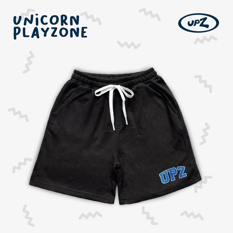 UPZ Quần Shorts Thun Thêu Chữ UPZ (6 Màu)