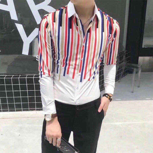 Sơ mi dài tay. Xuất sứ quảng châu . Mang đến cho ae một trải nghiệm mới. Hàng cao cấp chống nhăn tuyệt đối. Trẻ trung.