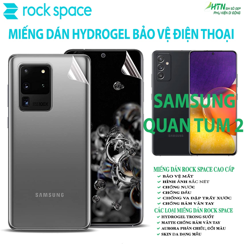 Miếng dán PPF samsung galaxy Quantum 2/ A82 5G cao cấp rock space dán màn hình/ mặt sau lưng full bả
