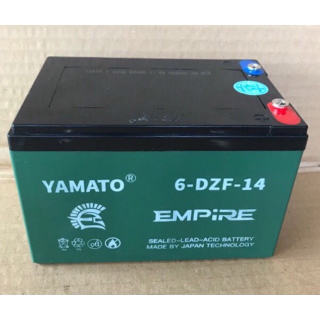 Ắc quy xe đạp điện 12V-14Ah Yamato Emprie