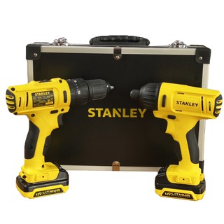 COMBO MÁY KHOAN MÁY BẮT VÍT STANLEY SCHI121S2FK