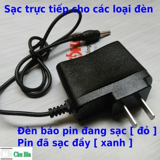 Sạc Đèn Pin Đèn Đội Đầu Chân Nhỏ
