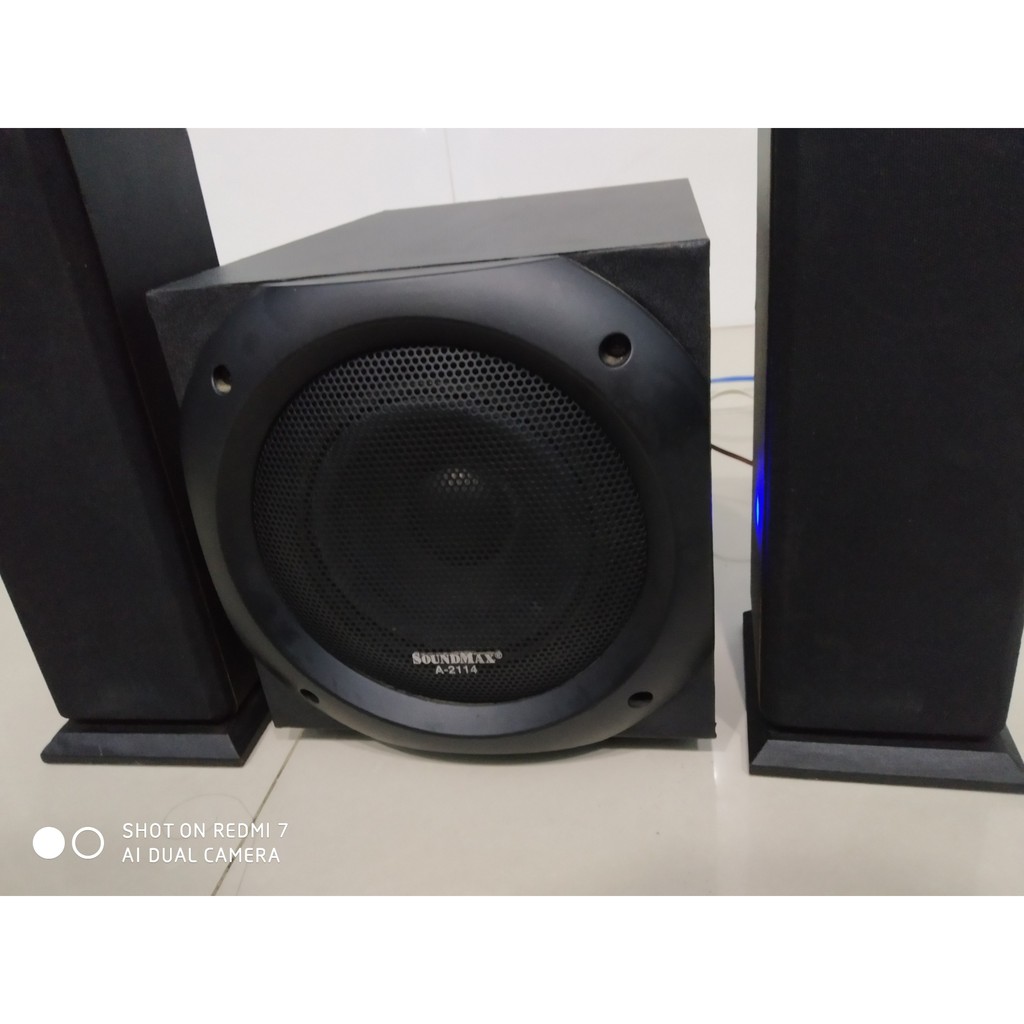 Loa vi tính soundmax A2114 Đã qua sử dụng - tặng kèm jack 3.5 loại tốt