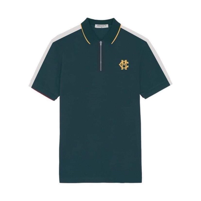 Áo nam Mikenco Zip Polo