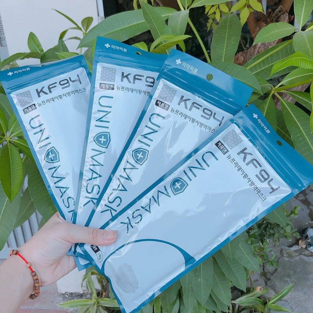 Thùng 300c Kf94 Uni Mask 🌸 FREESHIP 🌸 Khẩu Trang 4D KF94 Kháng Khuẩn Công Nghệ Hàn Quốc Hottrend