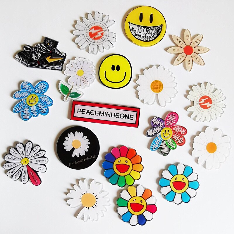 [FREE SHIP] Huy hiệu DAISY nhiều mẫu mã đa dạng
