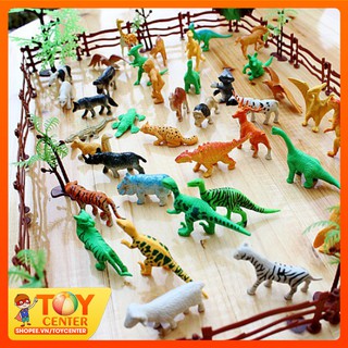 Bộ Đồ Chơi Mô Hình Công Viên Các Loài Động Vật Hoang Dã Giúp Bé Khám Phá Thế Giới Tự Nhiên