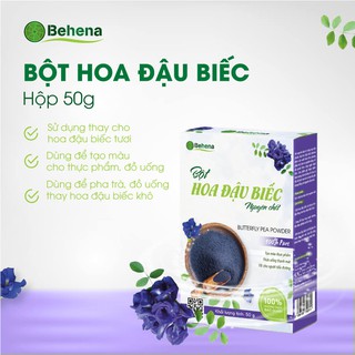 Bột hoa đậu biếc Behena 50gr