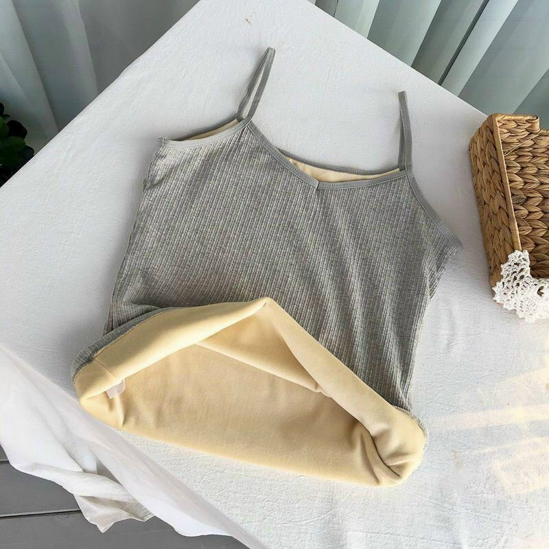 Áo lót lông giữ nhiệt mùa đông nữ 2 dây,áo giữ nhiệt nữ mặc cực ấm | BigBuy360 - bigbuy360.vn