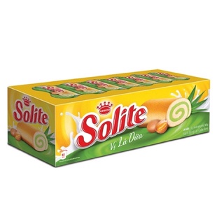 bánh bông Lan cuộn solite 360g