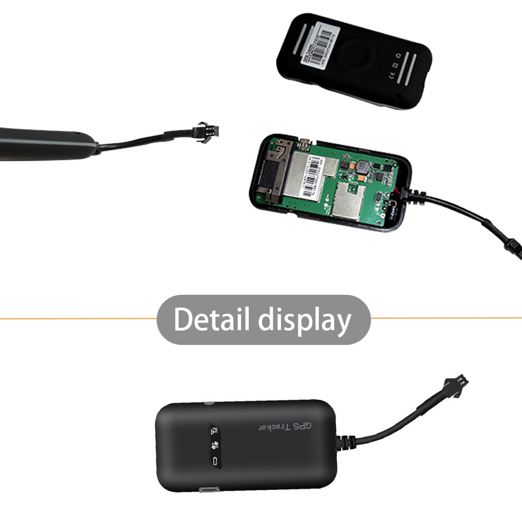 Runbu-GT02A Electric Car Motorcycle Tracker Locator Positioner GPS/GSM Tracking System 9-36V DC