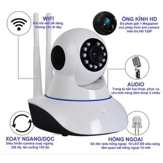 Camera IP WiFi quan sát ngày đêm