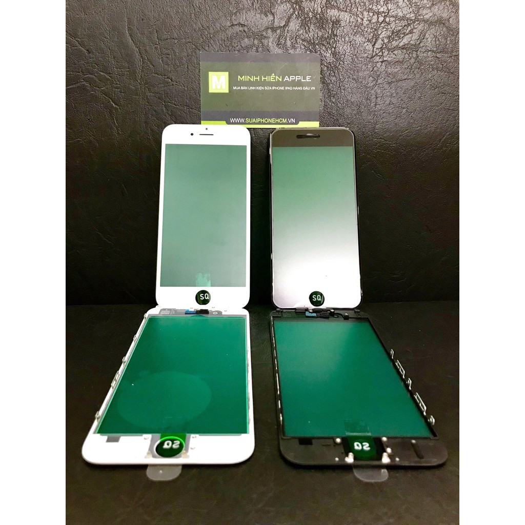 Kính liền ron seal xanh iPhone 6