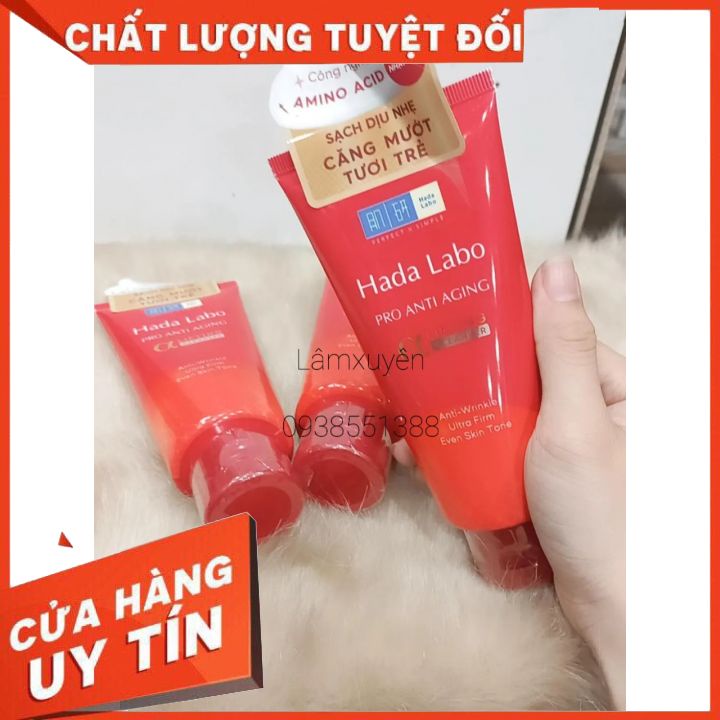 SỮA RỬA MẶT HADA LABO 80G ĐỎ