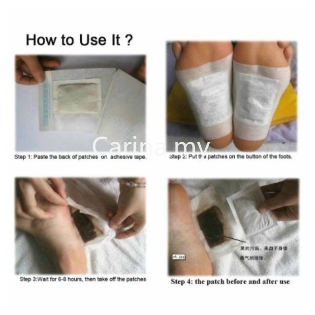 (Hàng Mới Về) Miếng Dán Bàn Chân Làm Sạch Sâu Kinoki | BigBuy360 - bigbuy360.vn