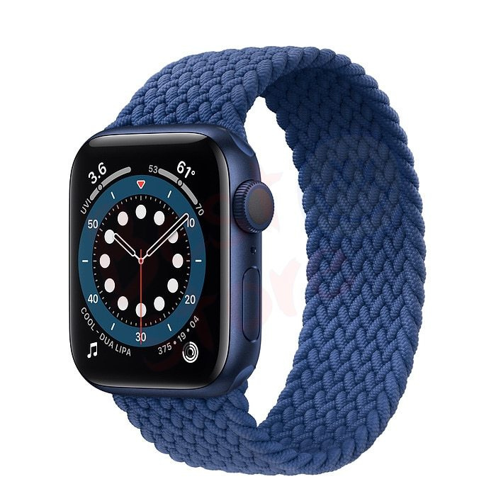 Dây Đồng Hồ Đeo Tay Vải Nylon Co Giãn 44mm 40mm 38mm 42mm Cho Iwatch Series 1 2 3 4 5 Se 6 T500 T55 T5 Ft50 Ft30 F10 F20 F18 W26 W98 Fk75 Fk78 F88K