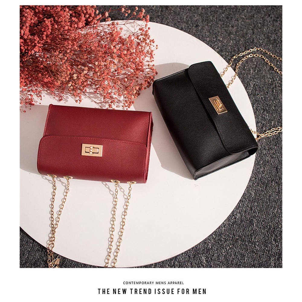 Túi Đeo Chéo Đựng Điện Thoại Có Khóa Thời Trang Cho Nữ