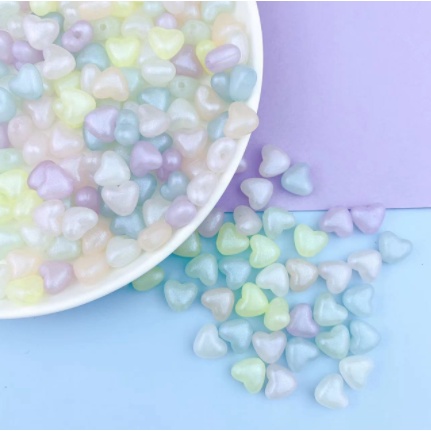 Set 30 Hạt Nhựa Acrylic Làm Trang Sức Thủ Công