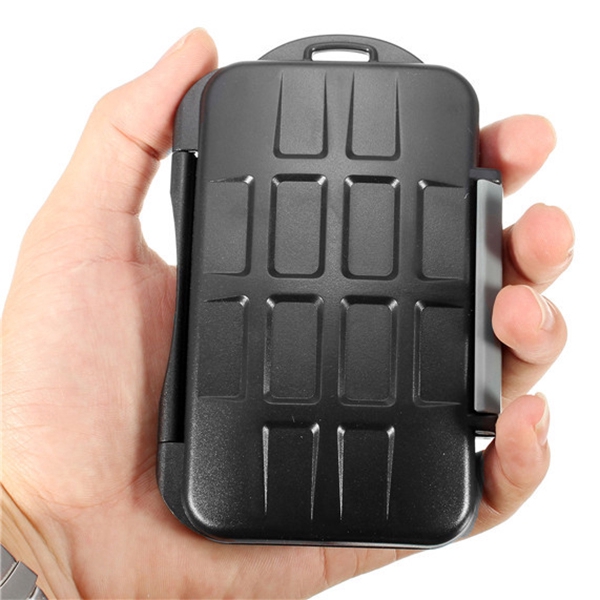 Hộp Chống Sock Chống Nước Cho Thẻ Nhớ JJC MC-5 (Đen) - Hàng Nhập Khẩu