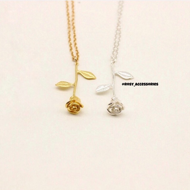 ROSY - DÂY CHUYỀN MẶT HOA HỒNG VINTAGE