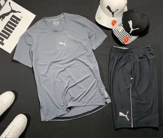 Set bộ quần áo nam thể thao phối quần 2 màu | BigBuy360 - bigbuy360.vn