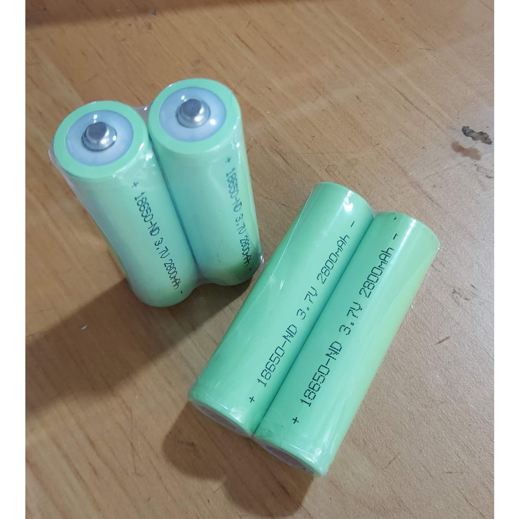 Pin sạc 18650 3.7V 2800mAh dùng cho khoan pin, quạt sạc, đèn sạc
