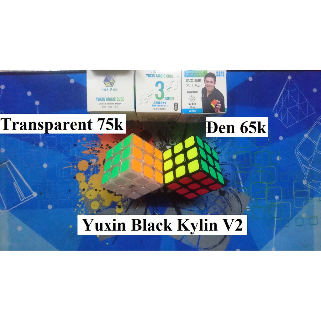 Rubik 3x3x3. Yuxin Black Kylin V2