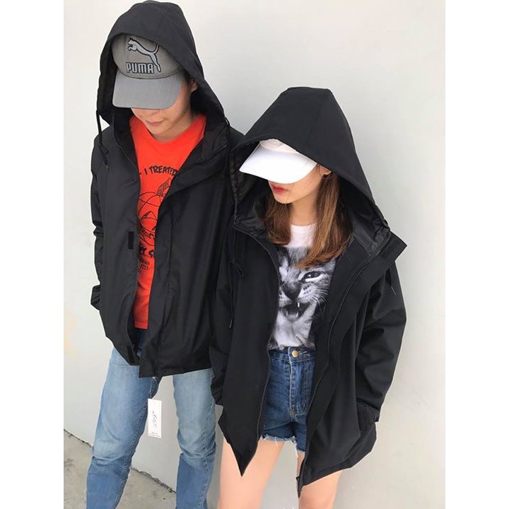 ÁO KHOÁC JACKET WET NAM, NỮ chống nước màu xanh