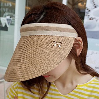 Mũ cói chống nắng nửa đầu đi biển